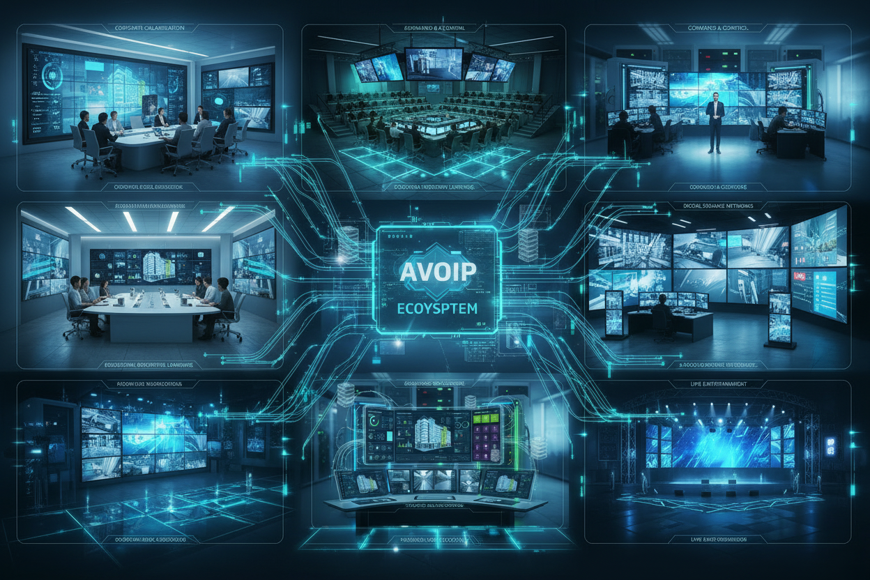Audio Visual Over IP (AVoIP) Use Cases