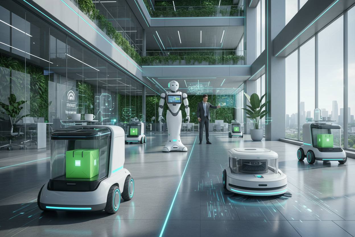 Delivery & Cleaning Robots