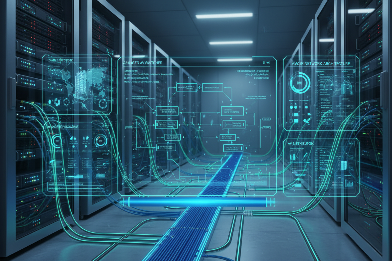 Network Infrastructure for AVoIP