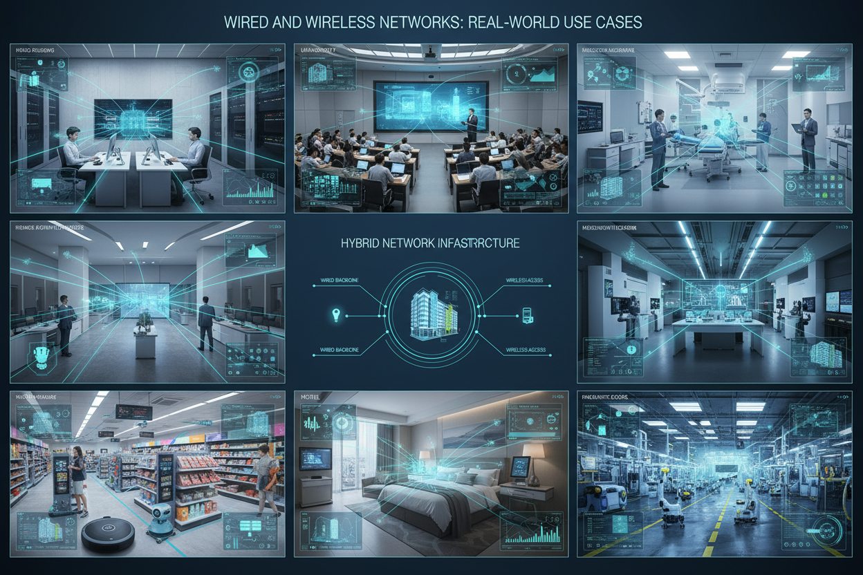 Wired & Wireless Networks Use Cases